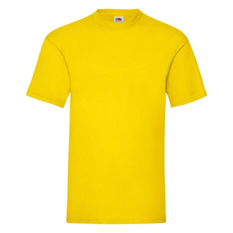 Fruit of the Loom Valueweight T-Shirt - Yellow