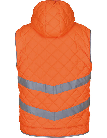Hi-Vis Kensington Hooded Gilet – Bild 6