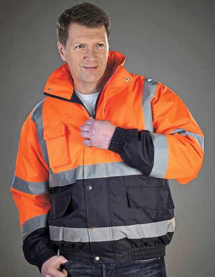 Hi-Vis Two-Tone Bomber Jacket – Bild 3