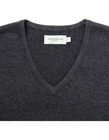 Damen V-Ausschnitt Strickpullover – Bild 8