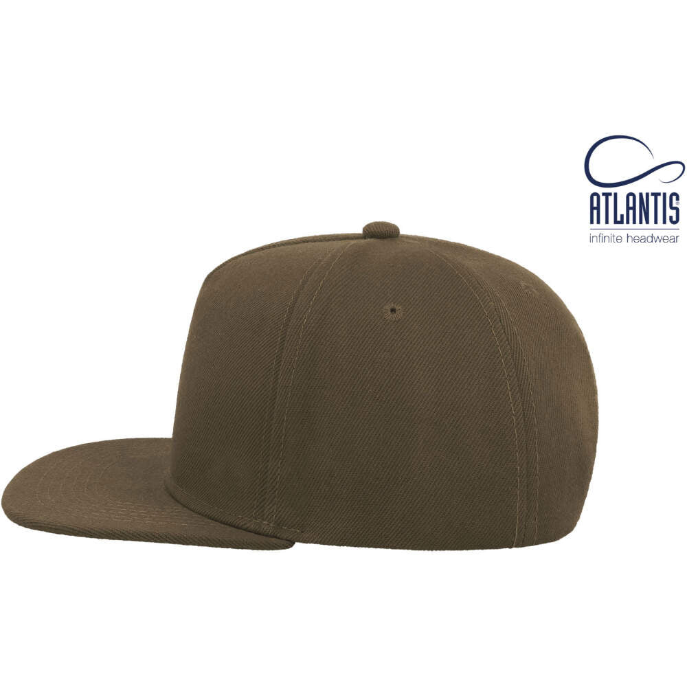 Snap Five Cap in Detail 5 - bedruckbar und bestickbar