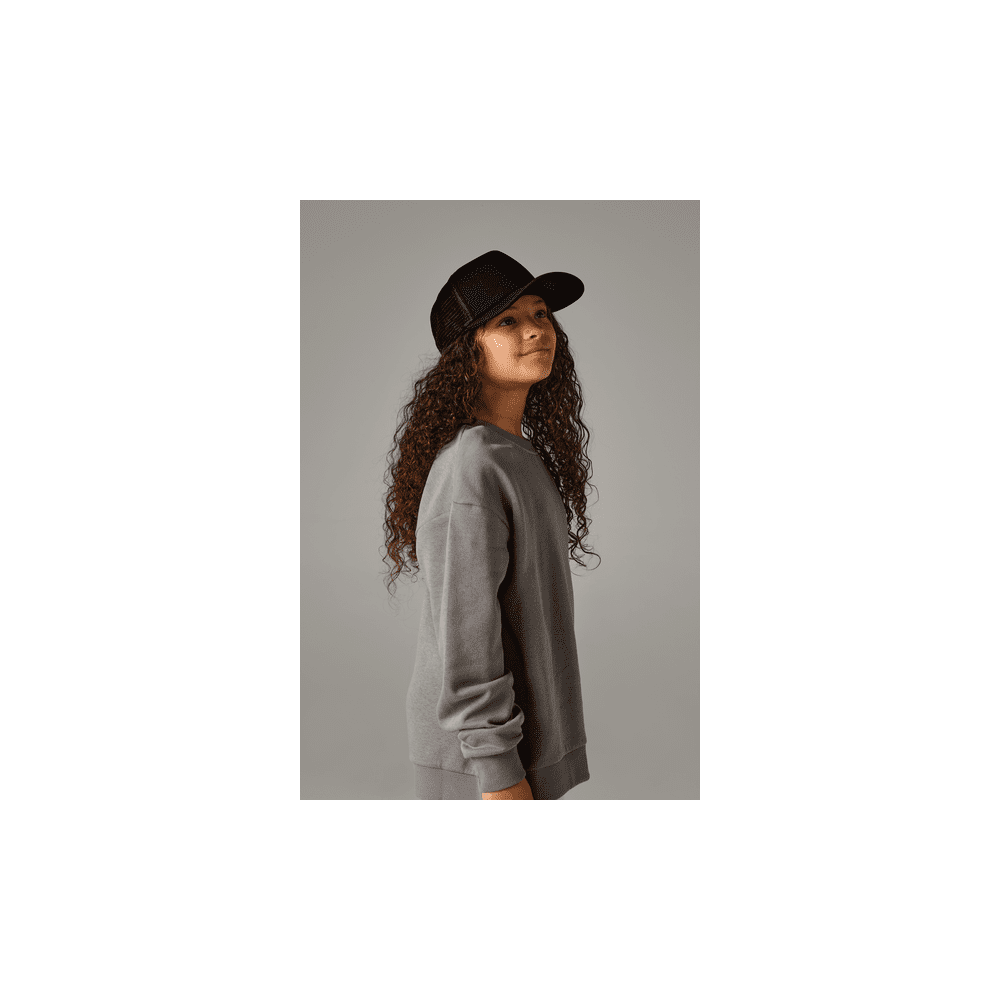 Junior Vintage Snapback Trucker in Detail 4 - bedruckbar und bestickbar