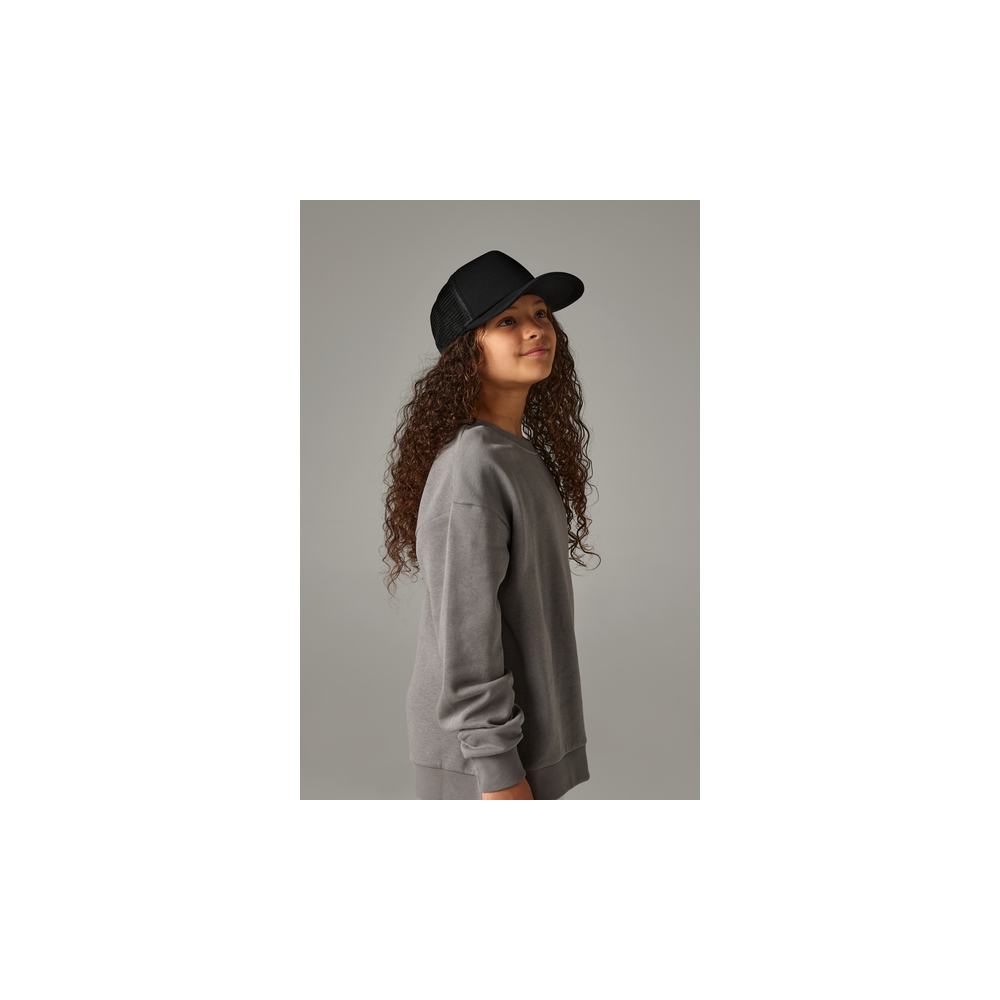 Junior Vintage Snapback Trucker in Rueckseite - bedruckbar und bestickbar