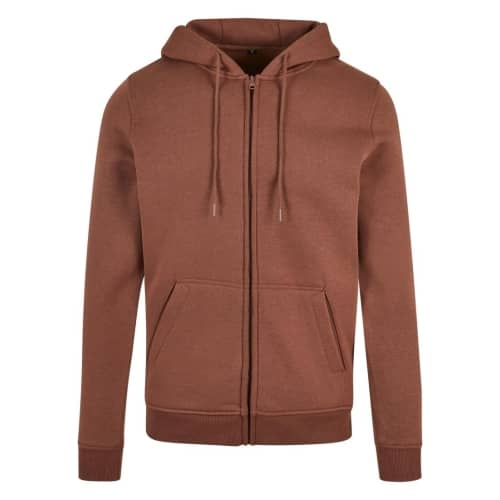 Heavy Zip Hoody in Front - bedruckbar und bestickbar