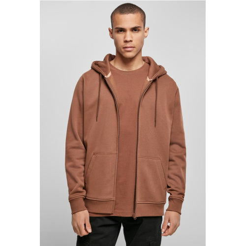 Heavy Zip Hoody in Rueckseite - bedruckbar und bestickbar