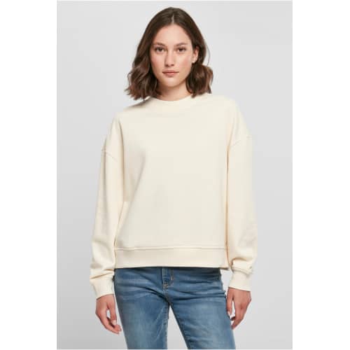 Ladies Oversized Crewneck Sweatshirt in Rueckseite - bedruckbar und bestickbar