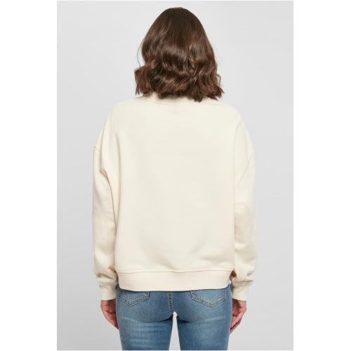 Ladies Oversized Crewneck Sweatshirt in Detail 5 - bedruckbar und bestickbar