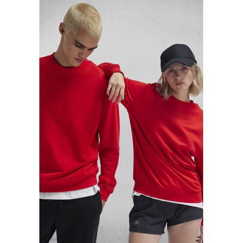 ID.332 Crew Sweatshirt in Rueckseite - bedruckbar und bestickbar