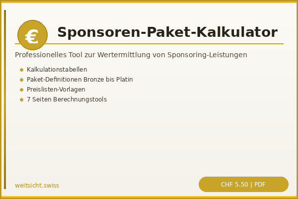 Sponsoren-Paket-Kalkulator
