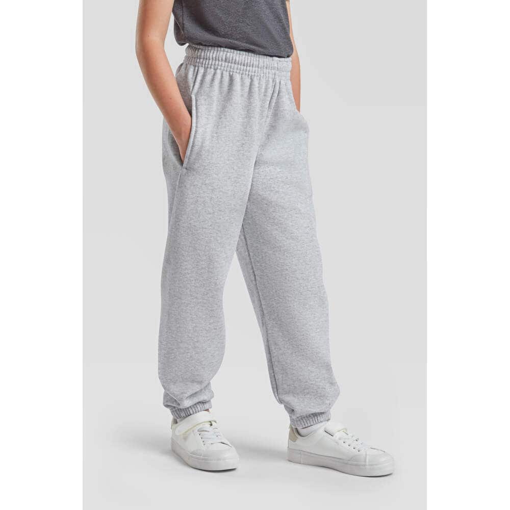 Classic Elasticated Cuff Jog Pants Kids in Rueckseite - bedruckbar und bestickbar