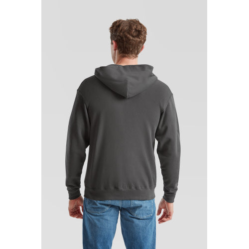 Classic Hooded Sweat Jacket in Detail 6 - bedruckbar und bestickbar
