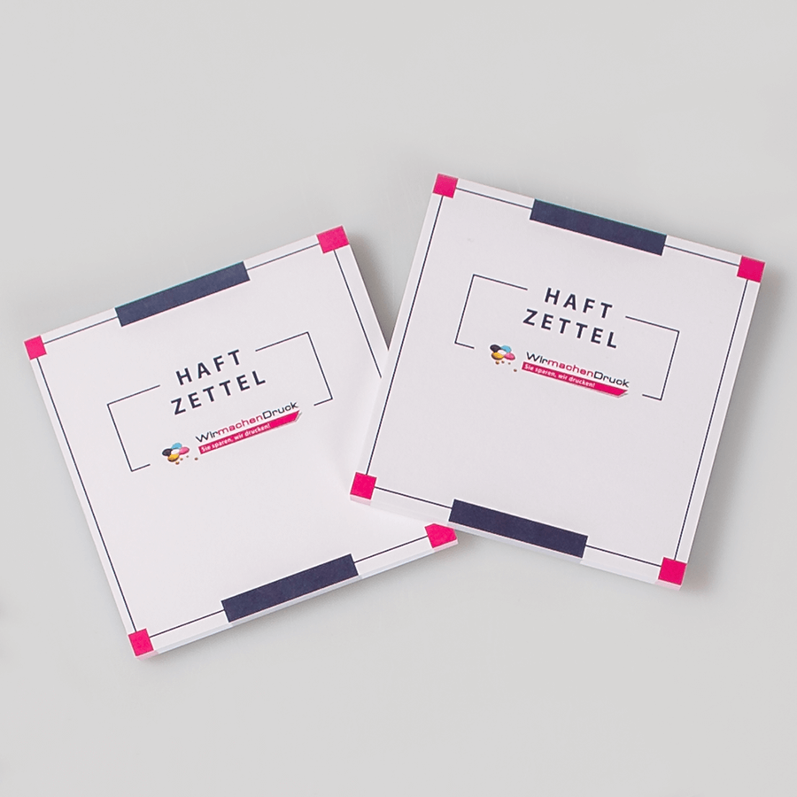 Haftnotizen & Post-It (bedruckbar) – Drucksachen | WIR MACHEN DRUCK