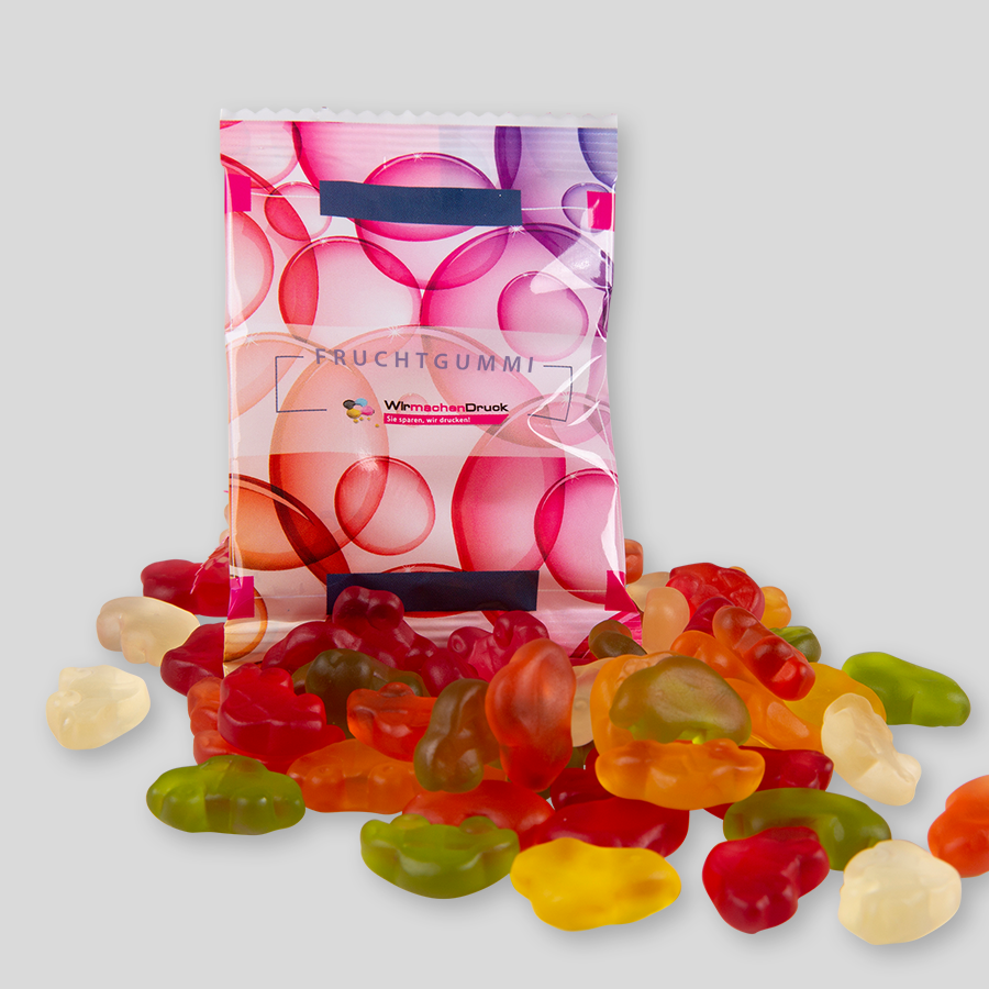 HARIBO Autos, 10 g Tütchen, einseitig farbig (bedruckbar)