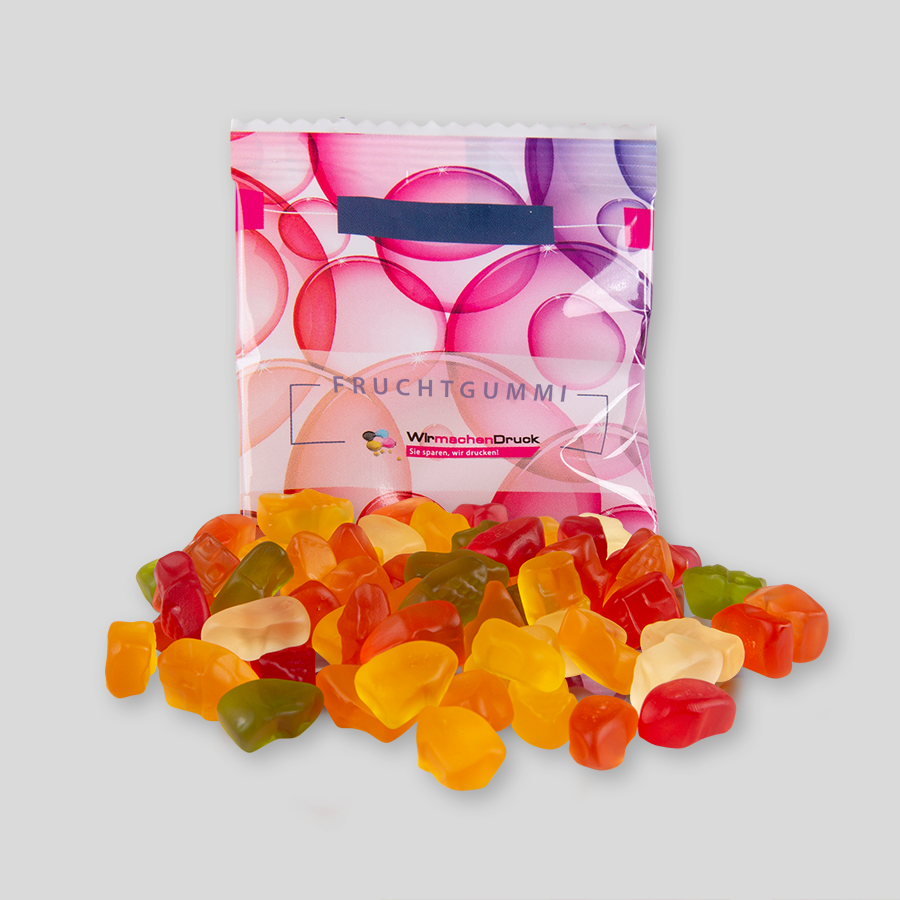 HARIBO Häuser, 10 g Tütchen, einseitig farbig (bedruckbar)