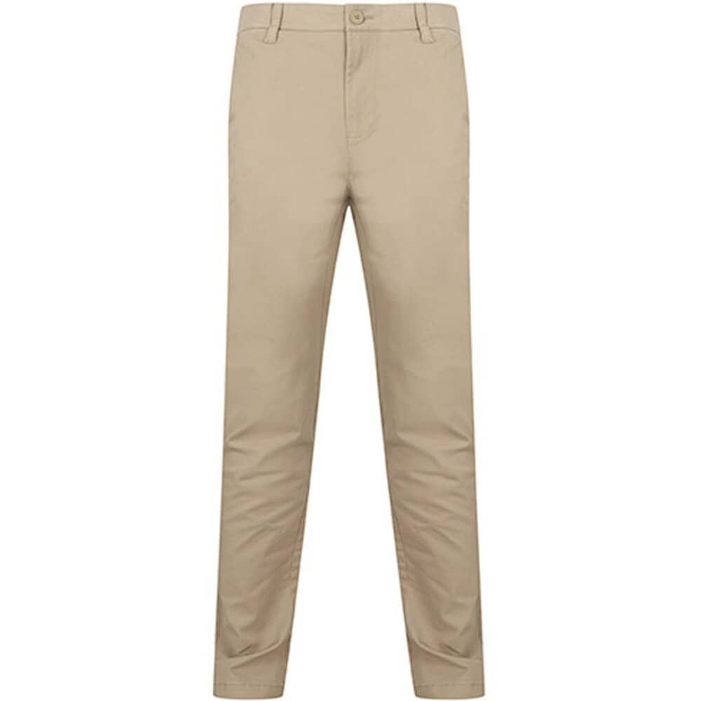 Men`s Stretch Chino with Flex Waistband in Front - bedruckbar und bestickbar