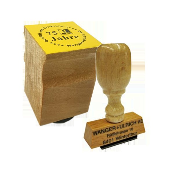 Holzstempel – Stäblistempel