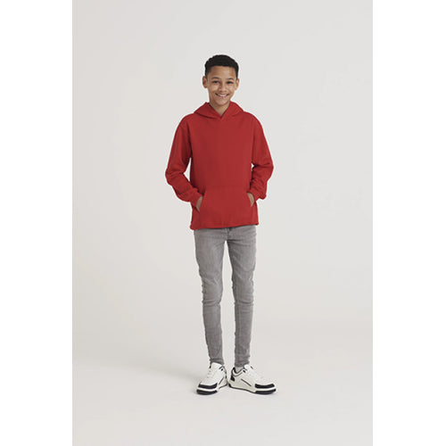 Kids` Hoodie in Rueckseite - bedruckbar und bestickbar