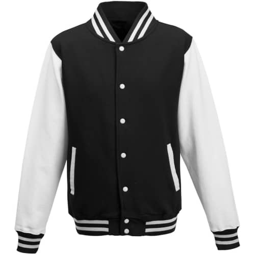 Varsity Jacket in Front - bedruckbar und bestickbar