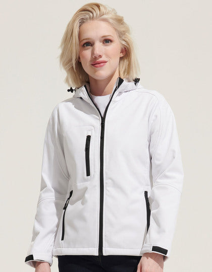 Damen Hooded Softshell Jacke Replay – Bild 7