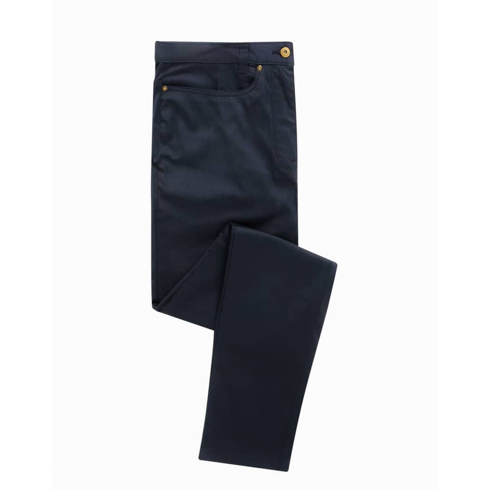 Men`s Performance Chino Jean in Front - bedruckbar und bestickbar