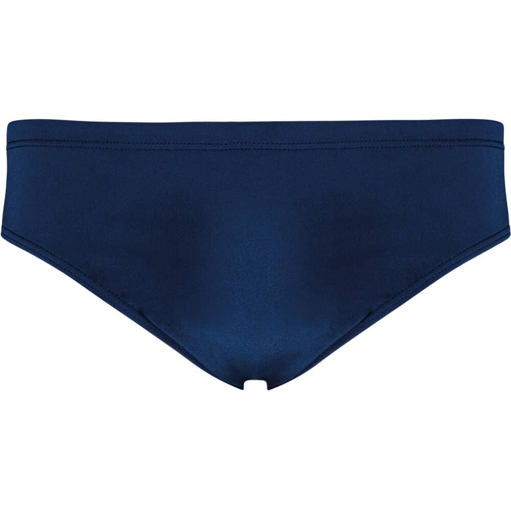 Schmal geschnittene Herren-Badehose in Front - bedruckbar und bestickbar