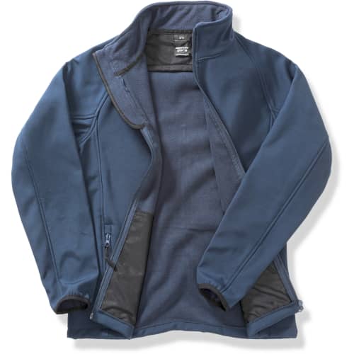 Printable Soft Shell Jacket in Detail 4 - bedruckbar und bestickbar