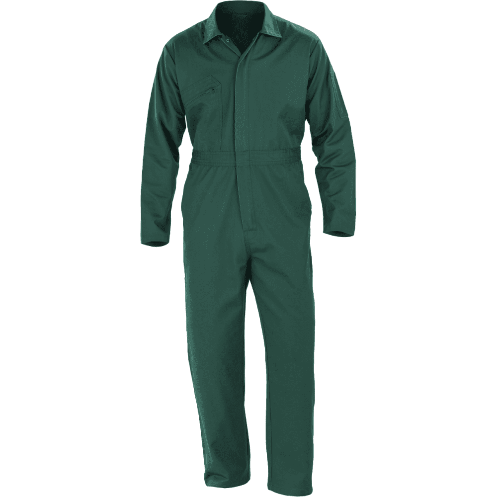 Recycled Action Overall With Zip Front in Front - bedruckbar und bestickbar