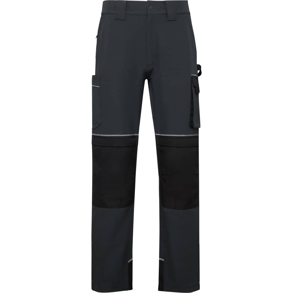 Multi-pocket Stretch Work Trousers Wall in Front - bedruckbar und bestickbar