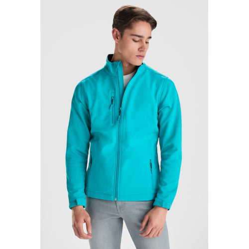 Nebraska Softshell Jacket in Rueckseite - bedruckbar und bestickbar