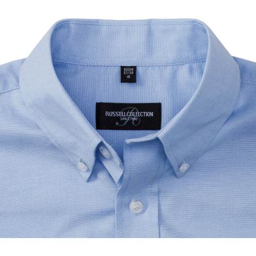 Men`s Short Sleeve Oxford Shirt Easy Care in Detail 5 - bedruckbar und bestickbar