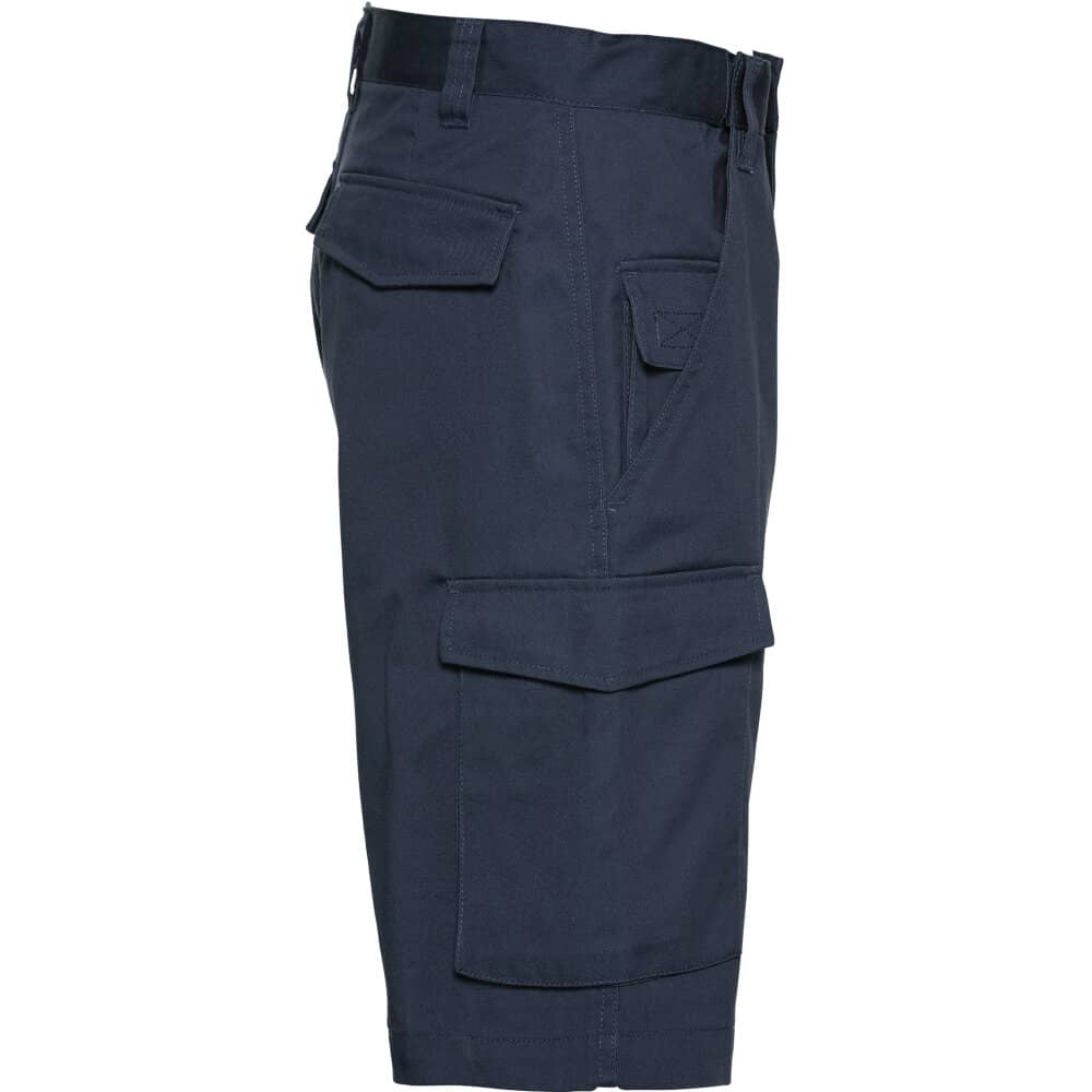 Workwear-Shorts aus Polyester-/Baumwoll-Twill in Detail 5 - bedruckbar und bestickbar