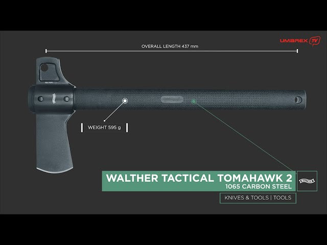 Walther Tactical Tomahawk 2 – Ansicht 2 | Walther mit Gravur