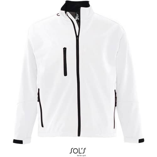 Men`s Softshell Jacket Relax in Front - bedruckbar und bestickbar
