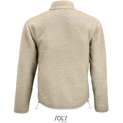 Unisex Sherpa Jacket Fury in Detail 3 - bedruckbar und bestickbar