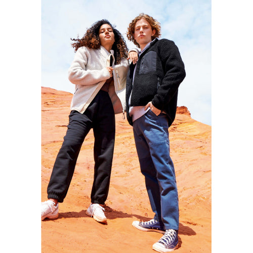 Unisex Sherpa Jacket Fury in Detail 5 - bedruckbar und bestickbar