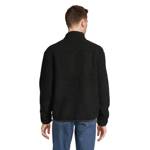 Unisex Sherpa Jacket Fury in Detail 8 - bedruckbar und bestickbar
