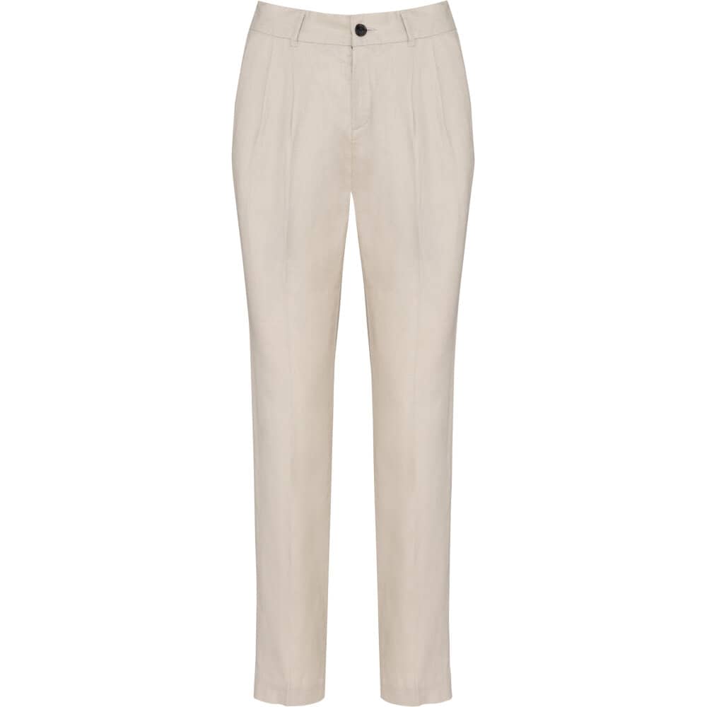 Leinenhose für Damen in Front - bedruckbar und bestickbar