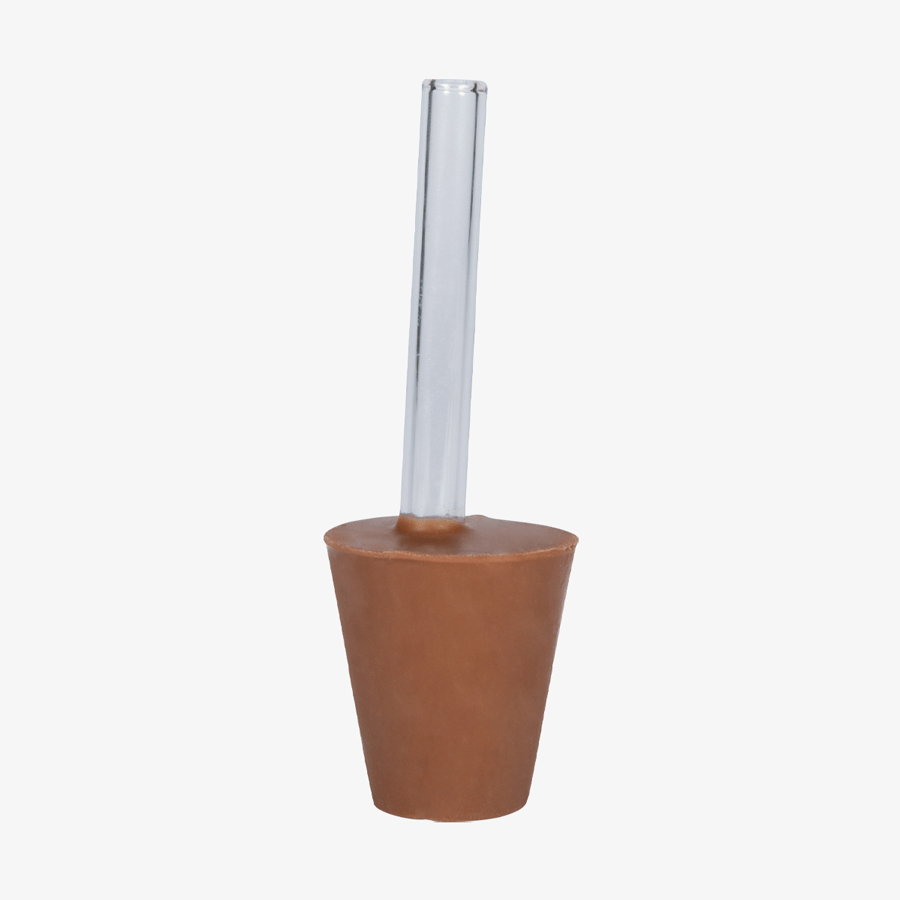 Trinkschokolade am Stiel aus Glas 30 g, beidseitig farbig (bedruckbar)