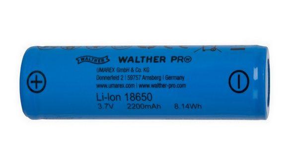 Walther Batterie Li-Ion ICR 18650
