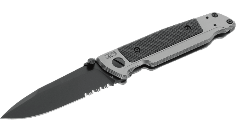 Walther Q5 Steel Frame Folder Black Serrated