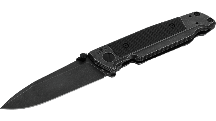 Walther Q5 Steel Frame Folder Blackwash Plain