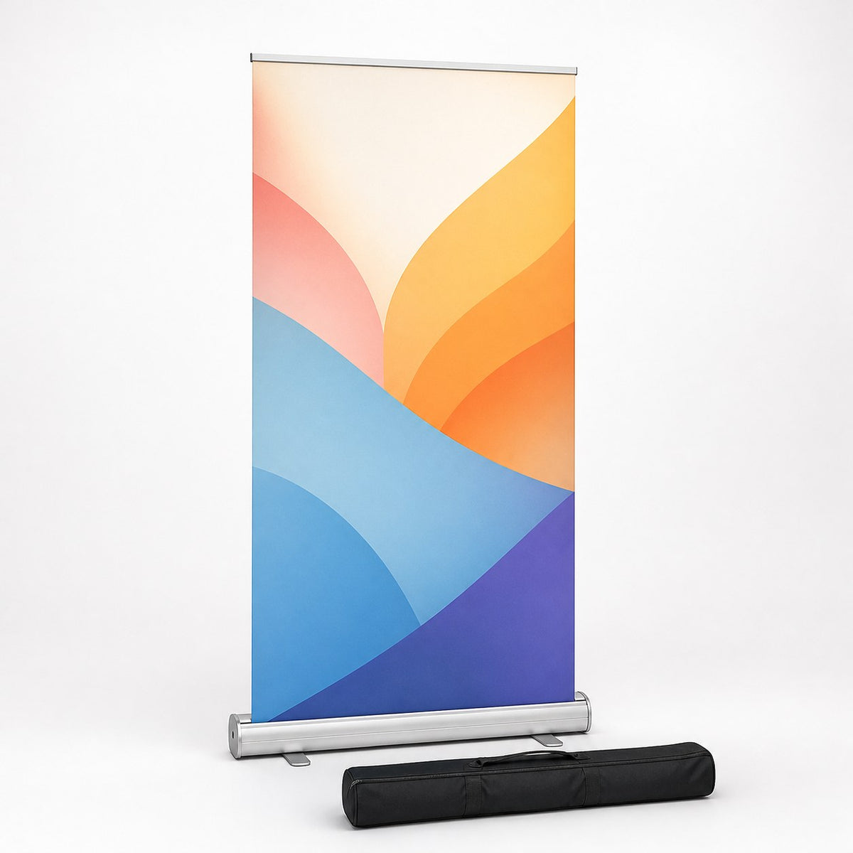 Premium Roll-Up Bannerdisplay 100 cm x 200 cm, inklusive Druck und Versand