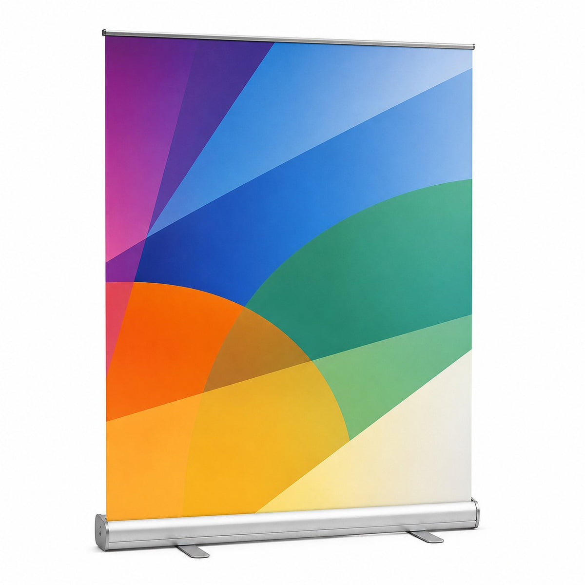 Premium Roll-Up Bannerdisplay 150 cm x 200 cm, inklusive Druck und Versand