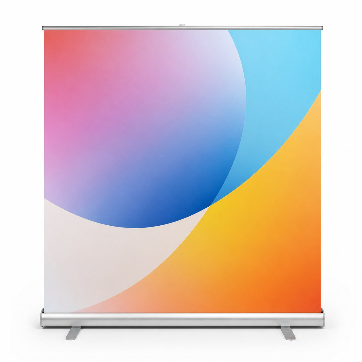 Premium Roll-Up Bannerdisplay 200 cm x 250 cm, inklusive Druck und Versand