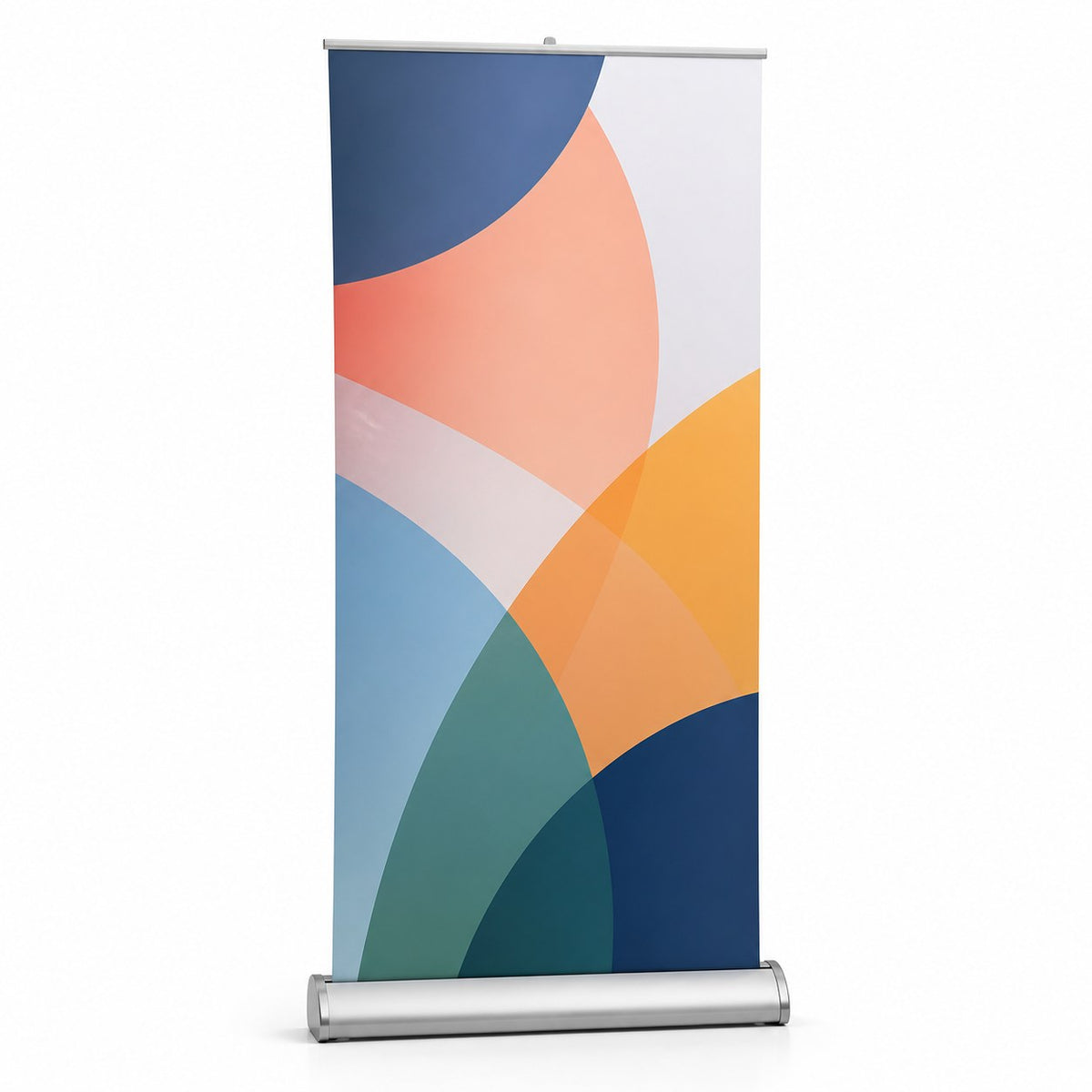 Exklusiv Roll-Up Bannerdisplay 85 cm x 200 cm, inklusive Druck und Versand
