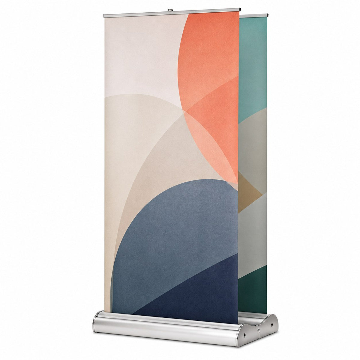 Zweiseitiges exklusiv Roll-Up Bannerdisplay 85 cm x 200 cm, inklusive Druck und Versand – Bild 1