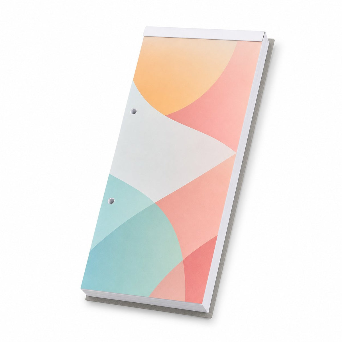Block mit Leimbindung, DIN lang, 200 Blatt, 4/0 farbig einseitig bedruckt