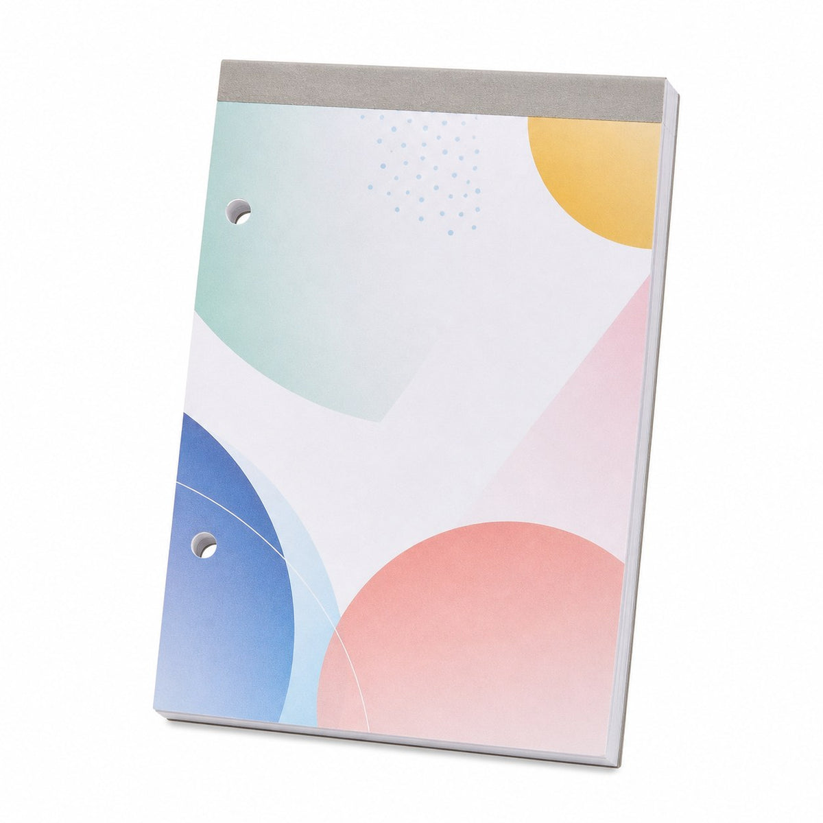 Block mit Leimbindung, DIN A6, 50 Blatt, 5/0 farbig einseitig bedruckt (CMYK 4-farbig + 1 Sonderfarbe HKS oder Pantone)