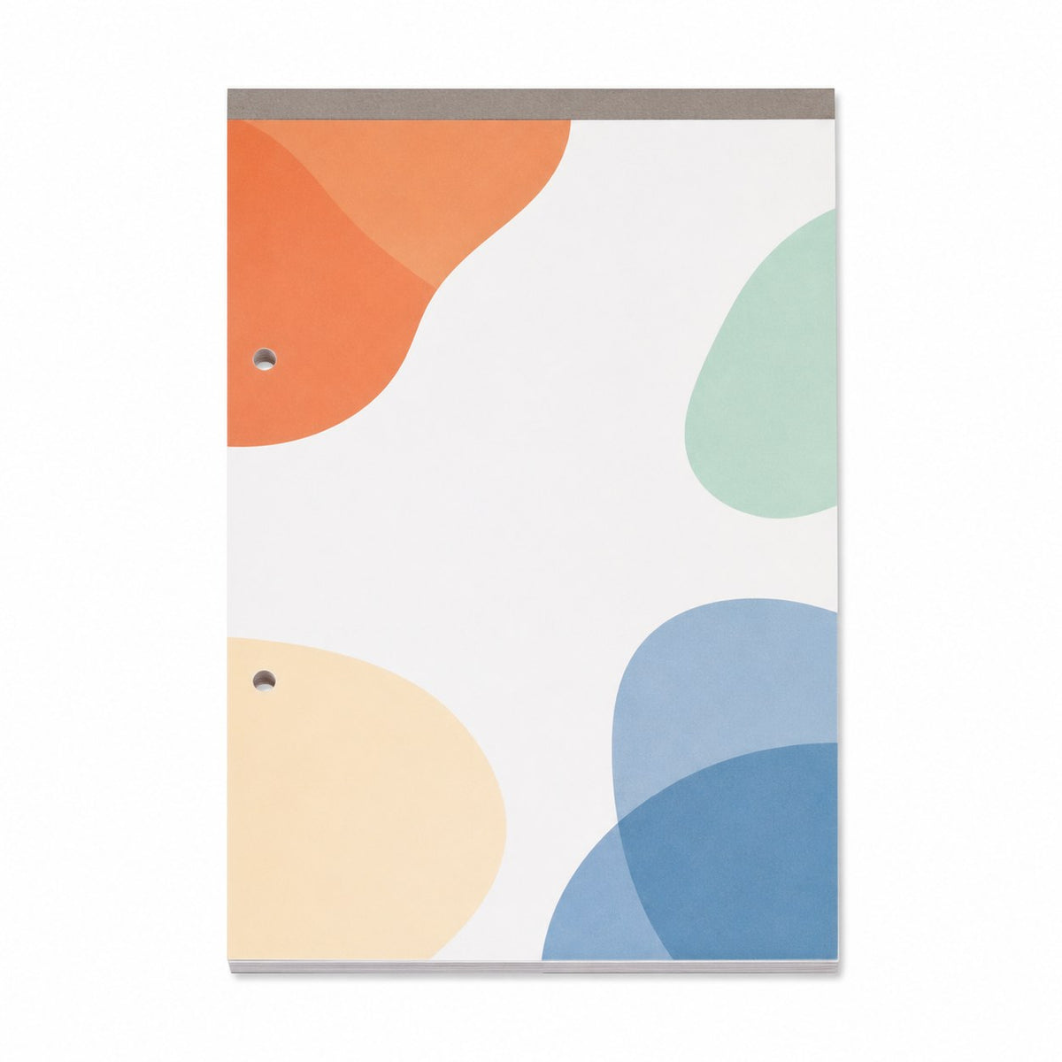 Block mit Leimbindung, DIN A5, 10 Blatt, 4/0 farbig einseitig bedruckt