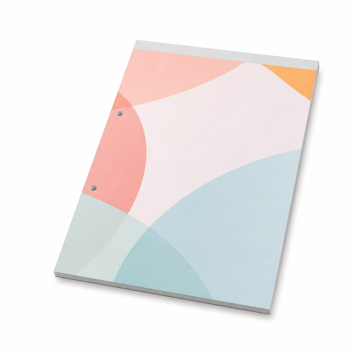 Block mit Leimbindung, DIN A4, 10 Blatt, 4/0 farbig einseitig bedruckt
